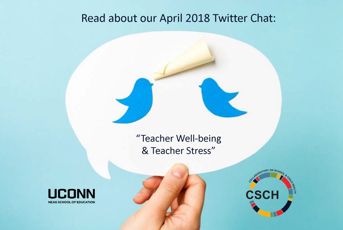 Read about our April 2018 Twiter Chat (birds talking)