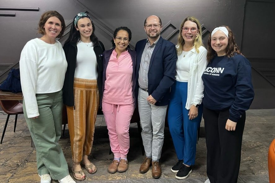 UConn Nursing faculty, students' and Guatemala community doctors educate on women's health. 
