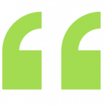 Quotation marks icon.