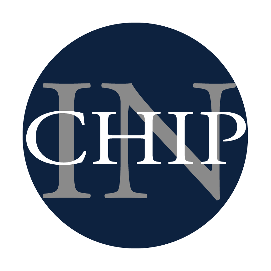 INCHIP within Blue circle